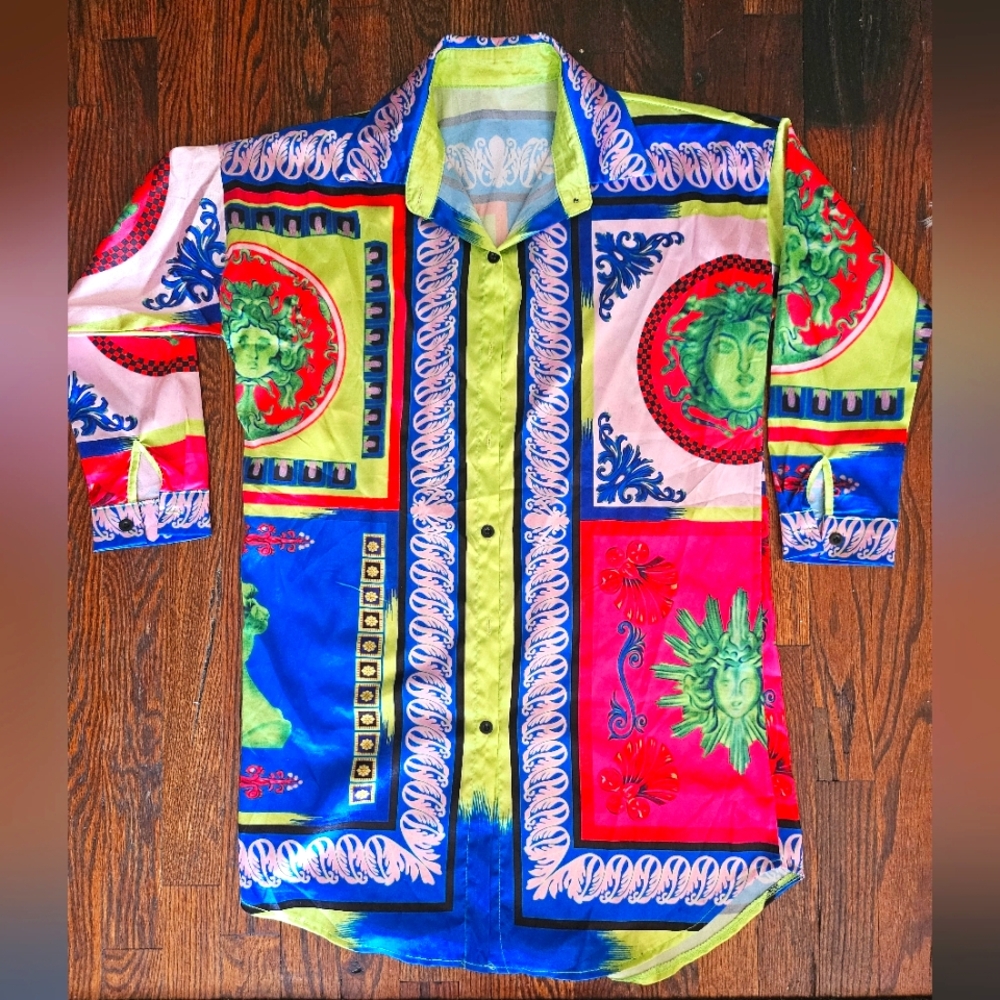 Unbranded MEDUSA Buttonup Shirt OS